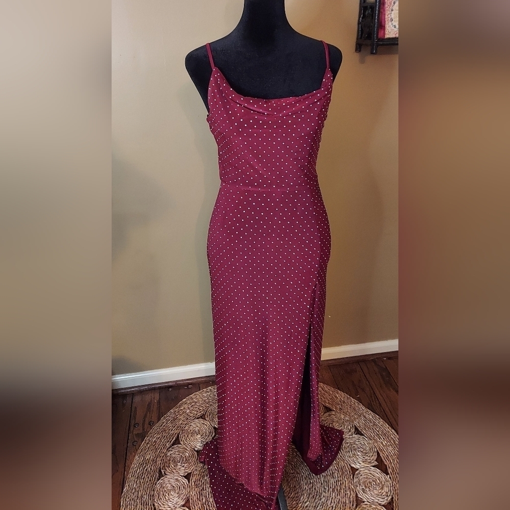 Windsor Diamond Studded Formal Gown Size S - Picture 2 of 16